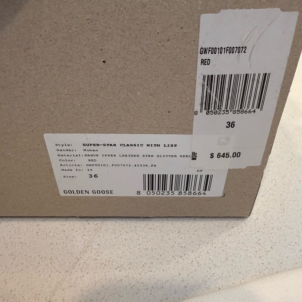 Golden Goose Red Superstar - Limited Edition - Picture 7 of 8